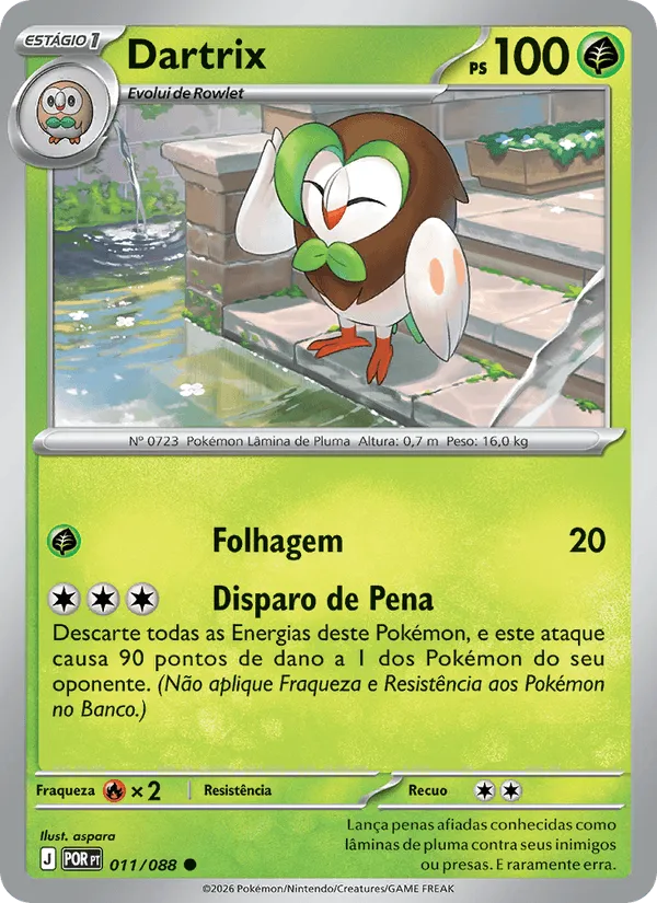 Dartrix · Equilíbrio Perfeito 011/88