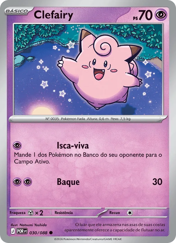 Clefairy · Equilíbrio Perfeito 030/88