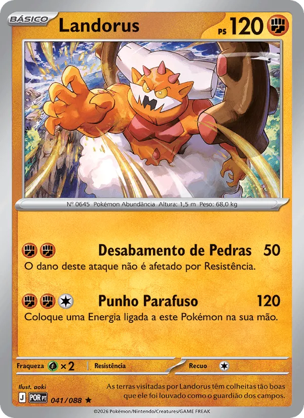 Landorus · Equilíbrio Perfeito 041/88