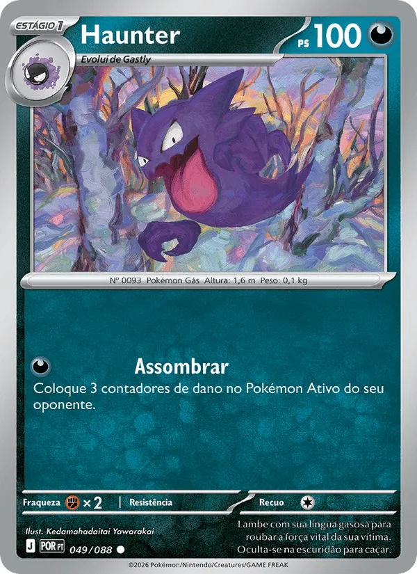 Haunter · Equilíbrio Perfeito 049/88