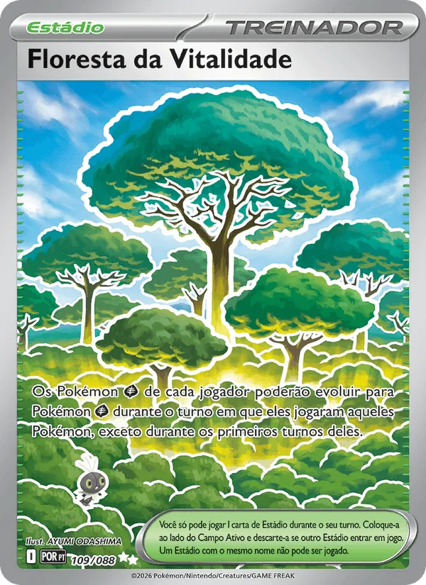 Floresta da Vitalidade · Equilíbrio Perfeito 109/88