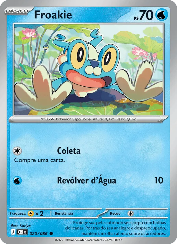 Froakie · Caos Ascendente 020/86