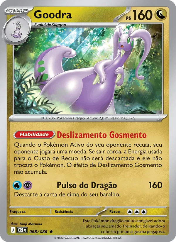 Goodra · Caos Ascendente 068/86
