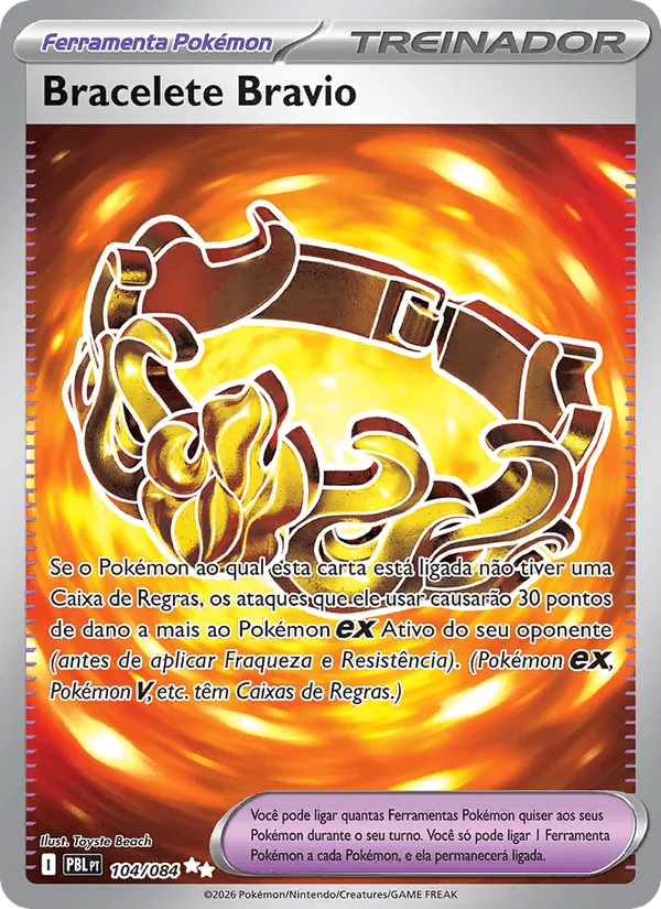 Bracelete Bravio · Escuridão Absoluta 104/84