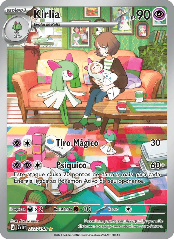 Kirlia · Escarlate e Violeta 212/198