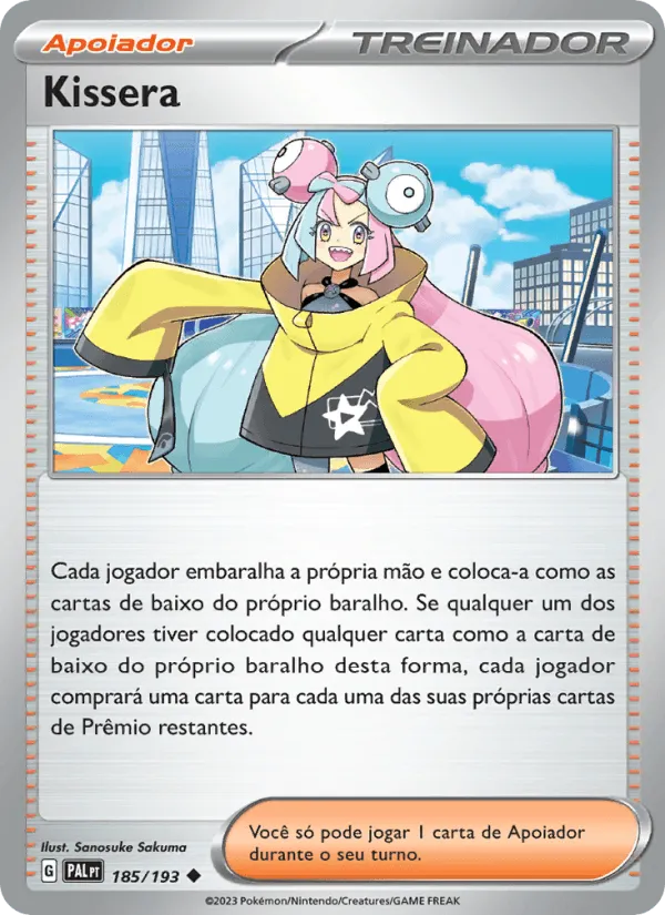 Kissera · Evoluções em Paldea 185/193