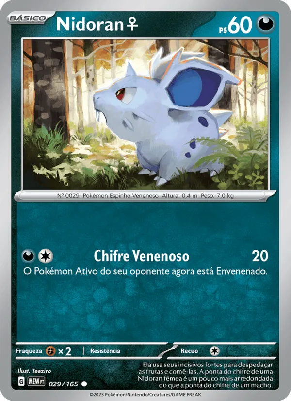 Nidoran♀ · 151 029/165