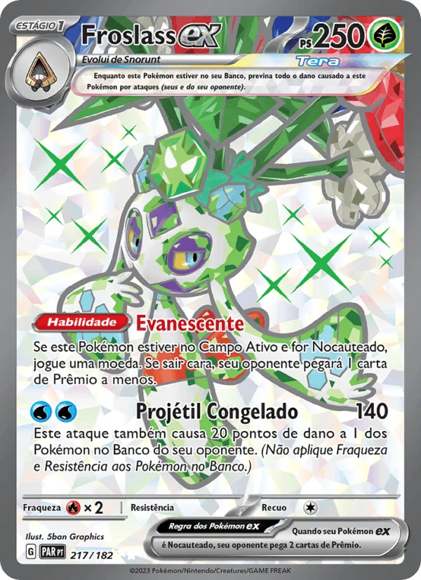 Froslass ex · Fenda Paradoxal 217/182