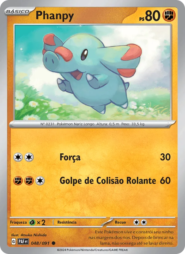 Phanpy · Destinos de Paldea 048/91
