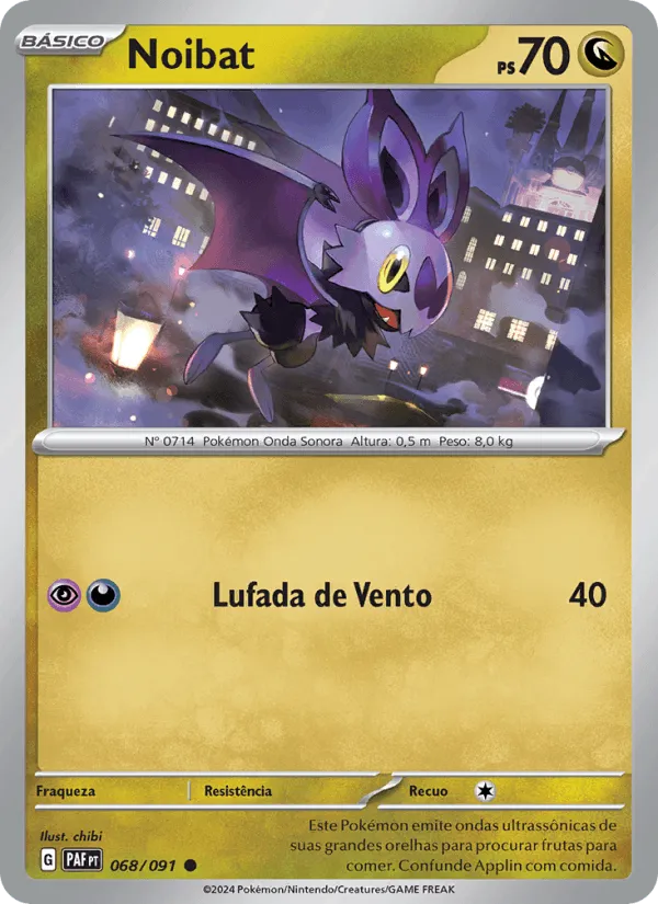 Noibat · Destinos de Paldea 068/91
