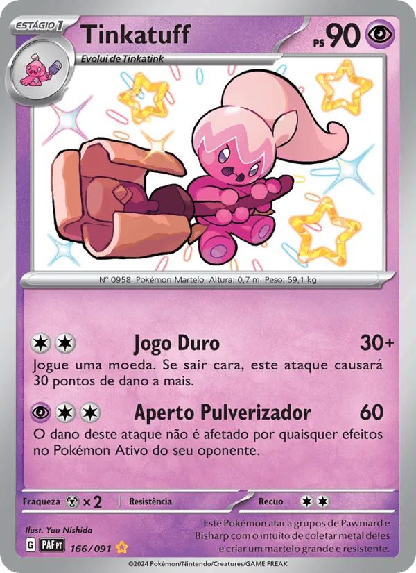 Tinkatuff · Destinos de Paldea 166/91