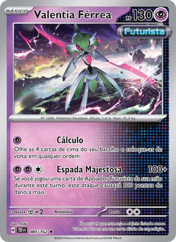 Valentia Férrea · Forças Temporais 080/162