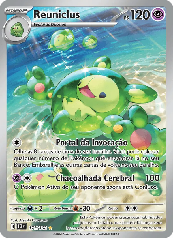 Reuniclus · Forças Temporais 171/162
