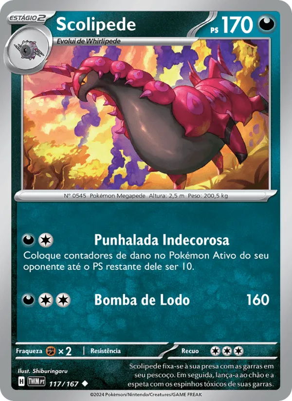 Scolipede · Máscaras do Crepúsculo 117/167