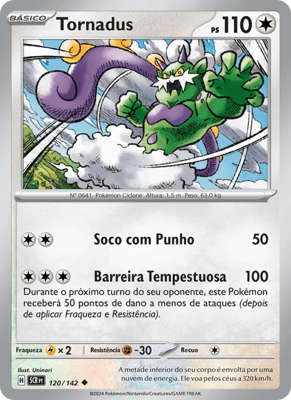 Tornadus · Coroa Estelar 120/142
