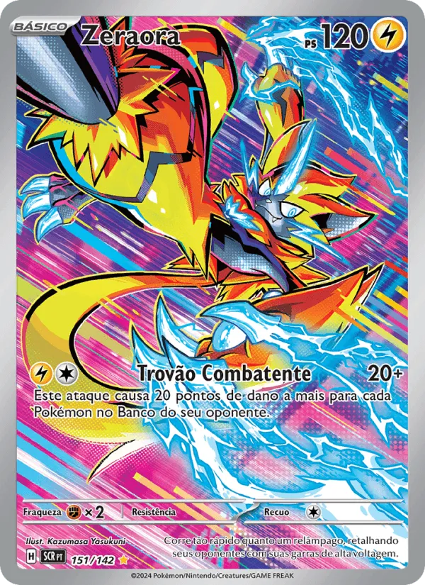 Zeraora · Coroa Estelar 151/142