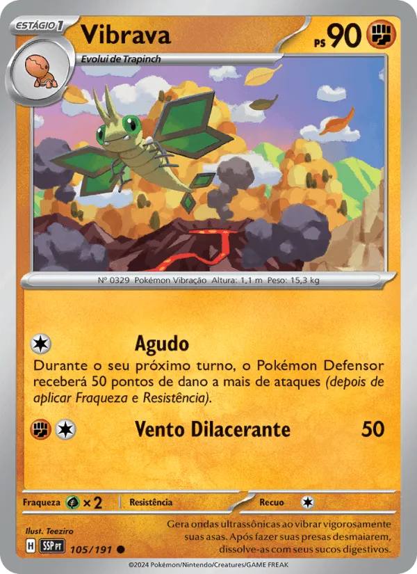 Vibrava · Fagulhas Impetuosas 105/191
