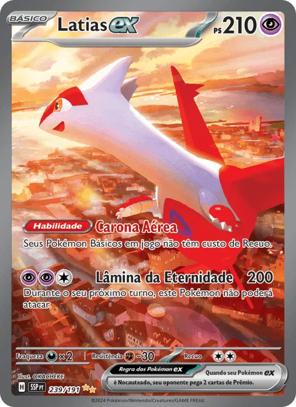 Latias ex · Fagulhas Impetuosas 239/191