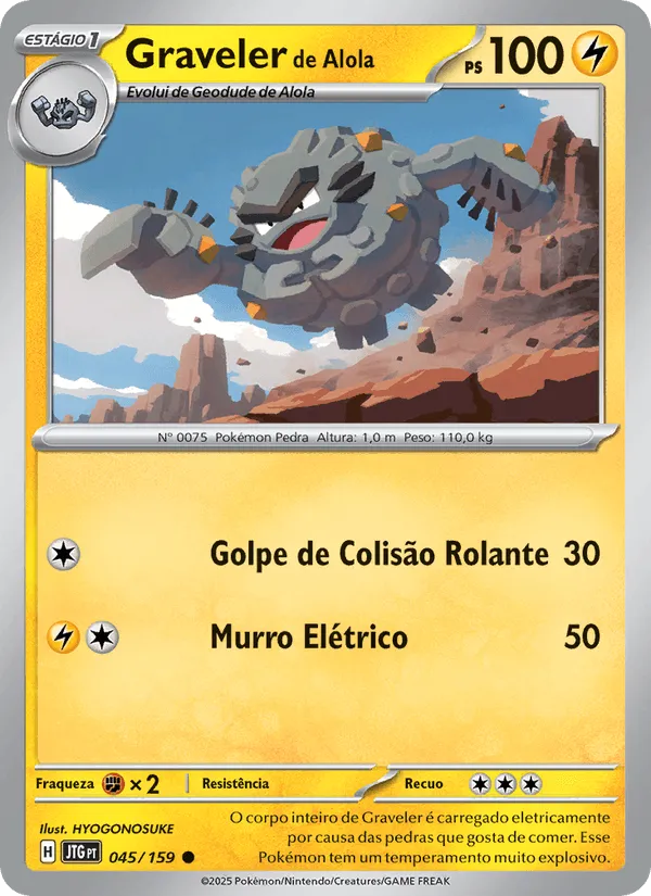 Graveler de Alola · Amigos de Jornada 045/159