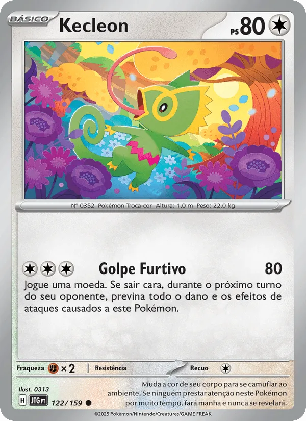 Kecleon · Amigos de Jornada 122/159