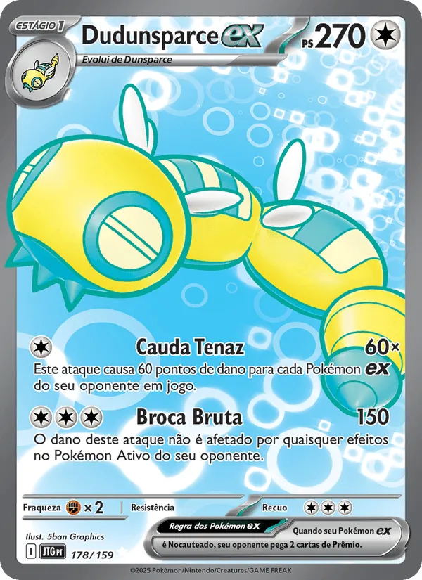 Dudunsparce ex · Amigos de Jornada 178/159