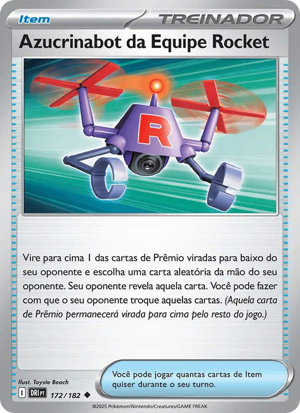 Azucrinabot da Equipe Rocket · Rivais Predestinados 172/182