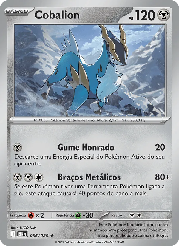 Cobalion · Raio Preto 066/86