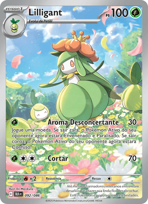 Lilligant · Raio Preto 092/86
