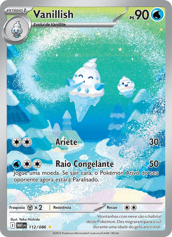 Vanillish · Fogo Branco 112/86