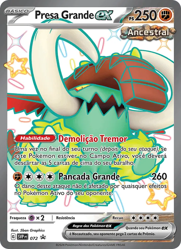 Presa Grande ex · SVP Black Star Promos 072/225