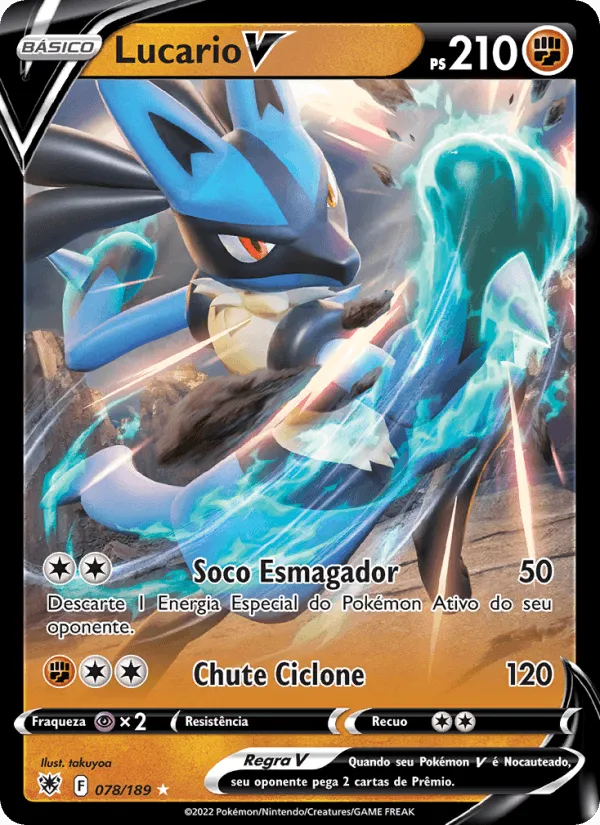 Lucario V · Estrelas Radiantes 078/189