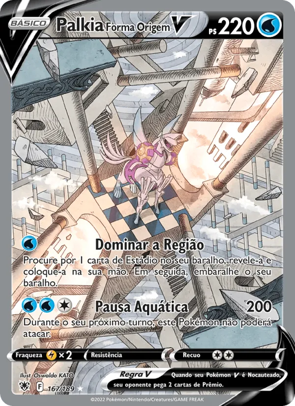 Palkia Forma Origem V · Estrelas Radiantes 167/189