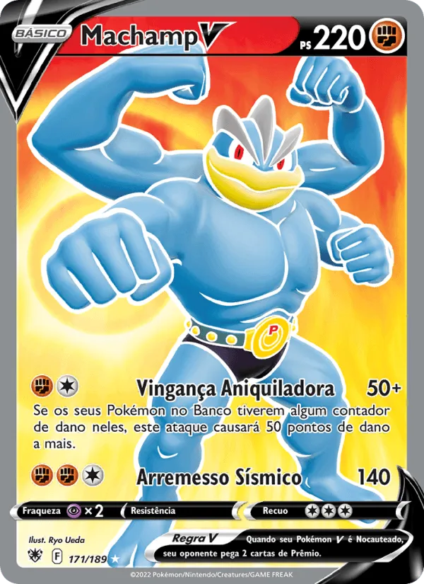 Machamp V · Estrelas Radiantes 171/189
