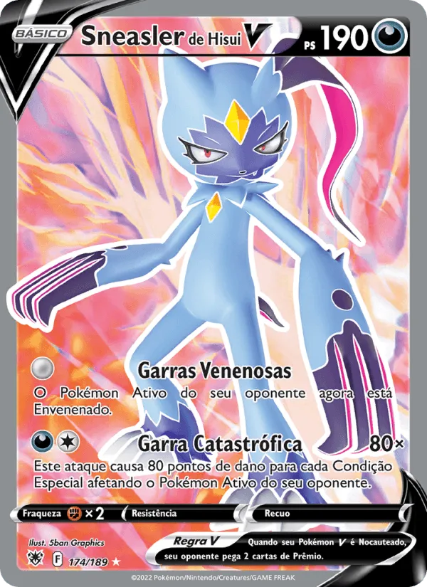 Sneasler de Hisui V · Estrelas Radiantes 174/189