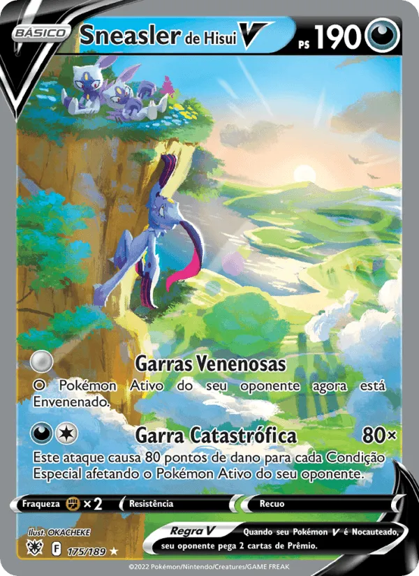 Sneasler de Hisui V · Estrelas Radiantes 175/189
