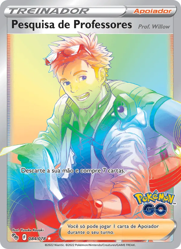 Pesquisa de Professores · Pokémon GO 084/78