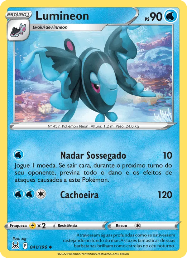 Lumineon · Origem Perdida 041/196