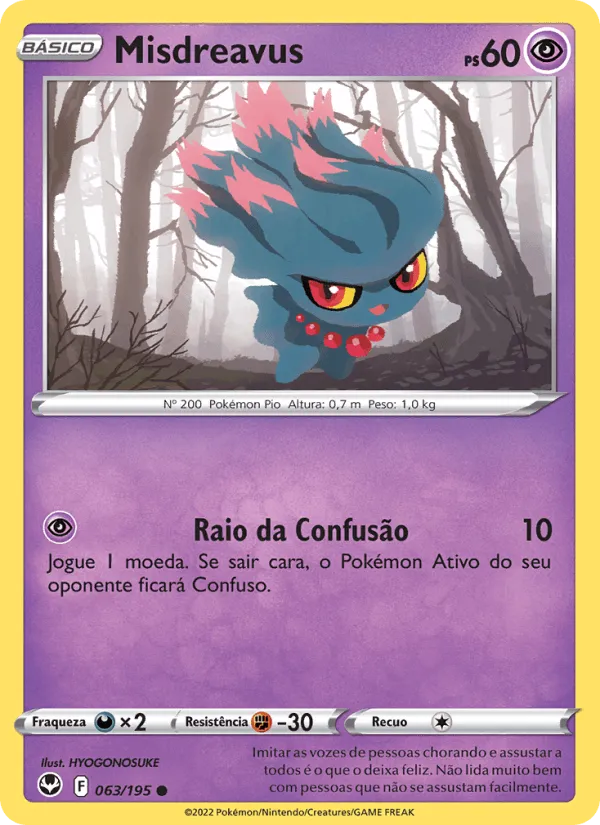 Misdreavus · Tempestade Prateada 063/195