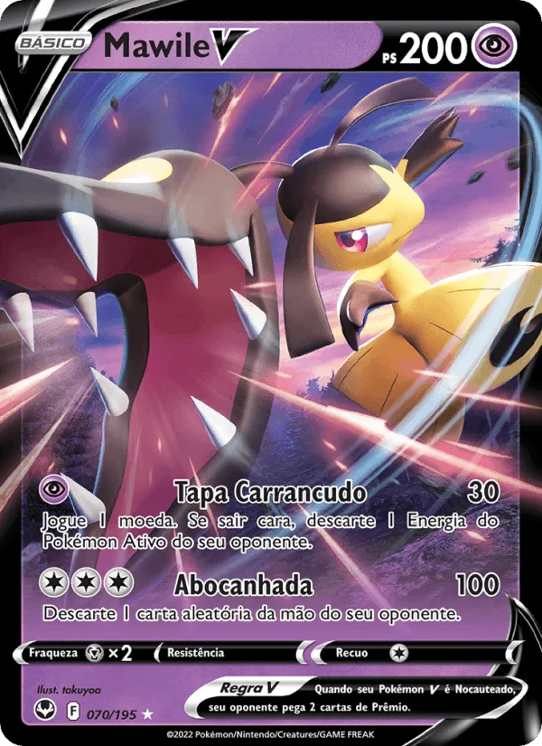 Mawile V · Tempestade Prateada 070/195