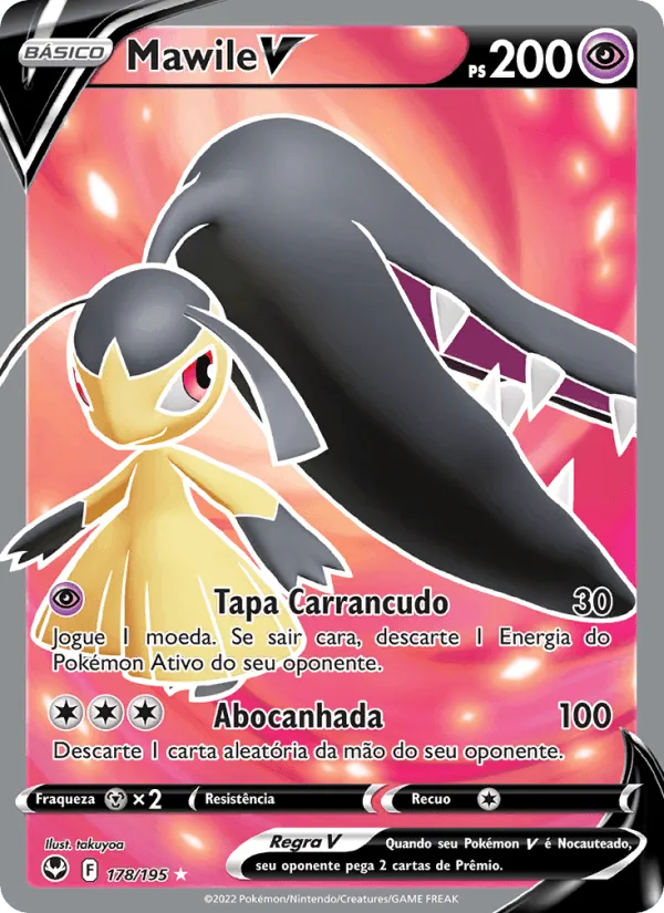 Mawile V · Tempestade Prateada 178/195