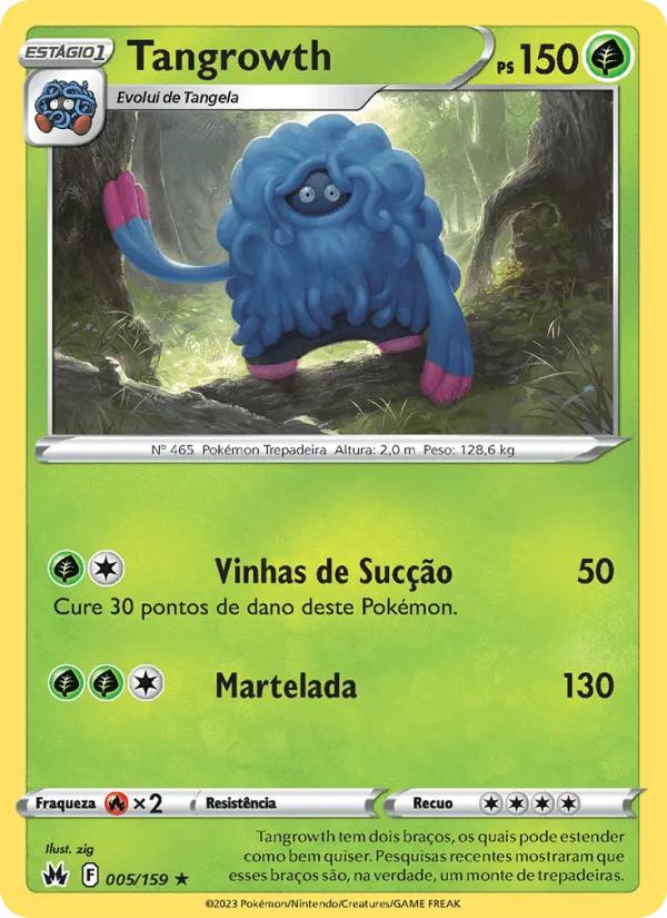 Tangrowth · Realeza Absoluta 005/159