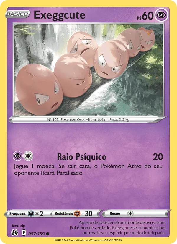 Exeggcute · Realeza Absoluta 057/159