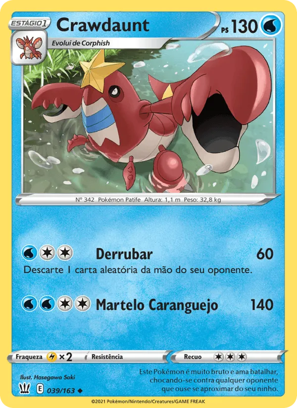 Crawdaunt · Estilos de Batalha 39/163