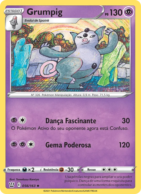 Grumpig · Estilos de Batalha 56/163