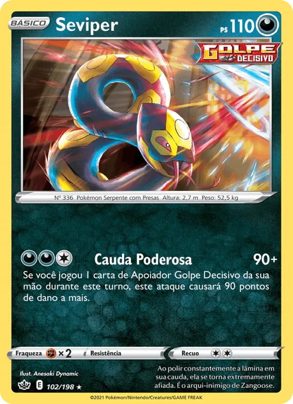 Seviper · Reinado Arrepiante 102/198