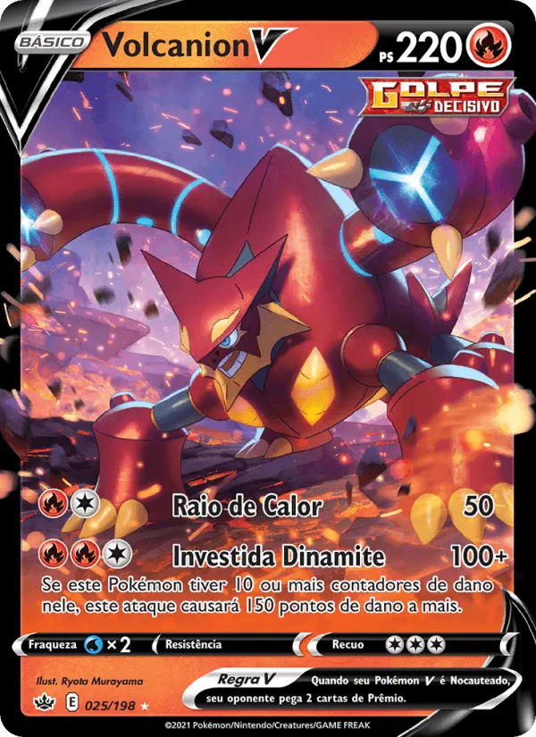 Volcanion V · Reinado Arrepiante 25/198