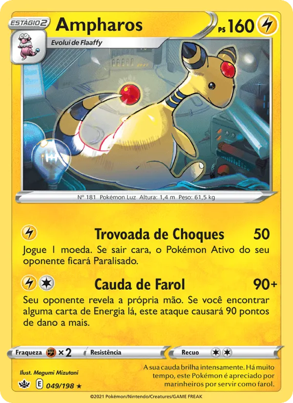 Ampharos · Reinado Arrepiante 49/198