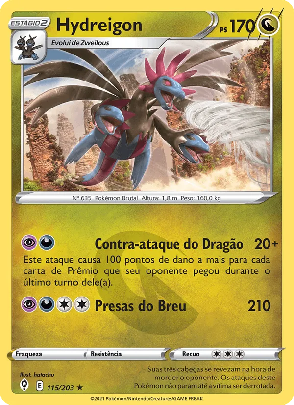 Hydreigon · Céus em Evolução 115/203