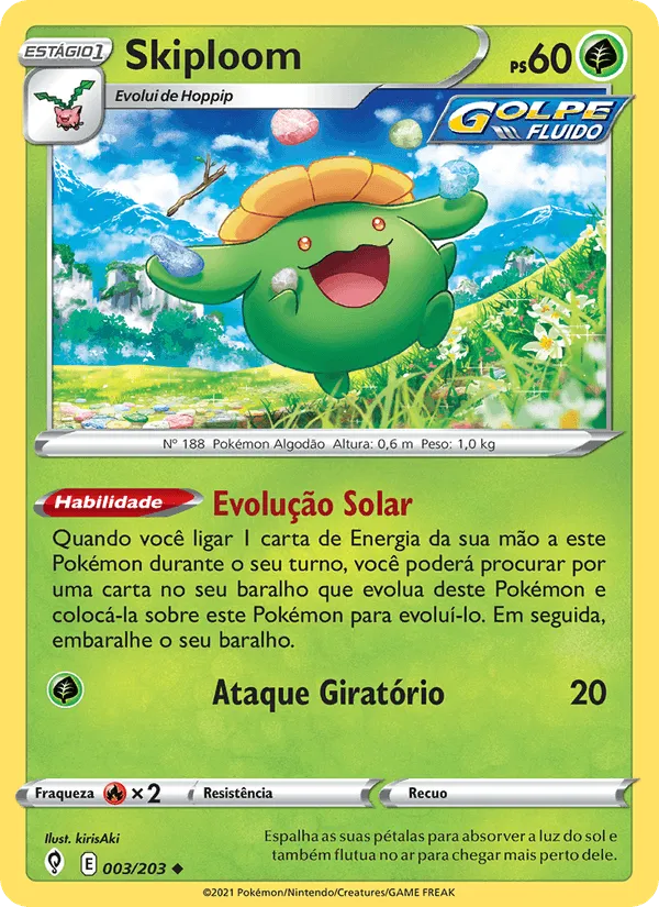 Skiploom · Céus em Evolução 3/203