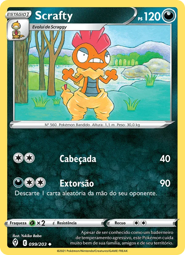 Scrafty · Céus em Evolução 99/203